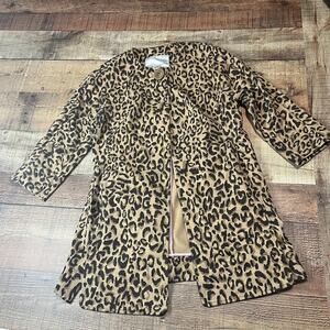 CAbi Carol Anderson by Invitation | Women's Leopard Swing Jacket Sz XS